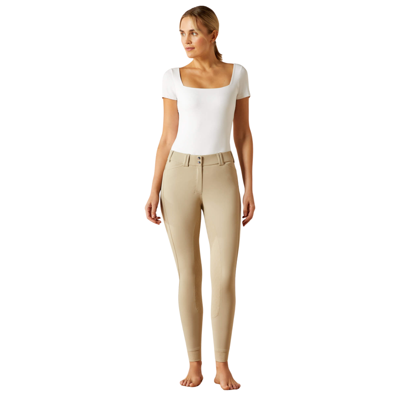 Ariat Tri Factor Grip Full Seat Breeches in Tan-2